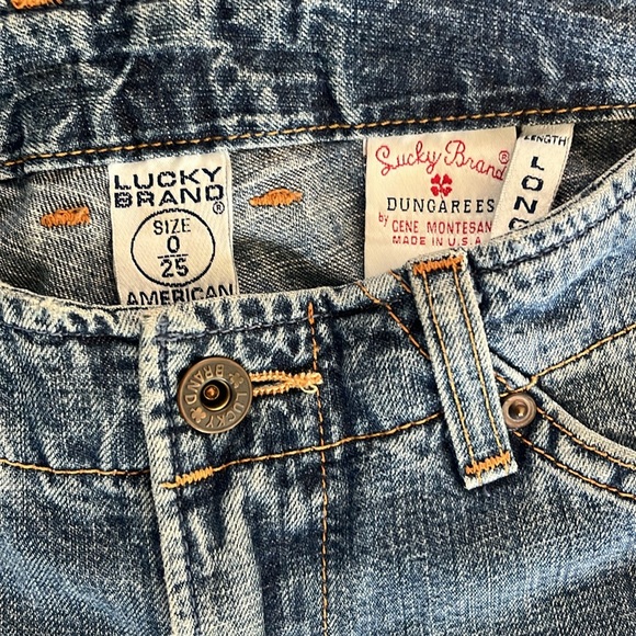 Vintage Lucky Brand Jeans Size 0/25 Long - Picture 3 of 6
